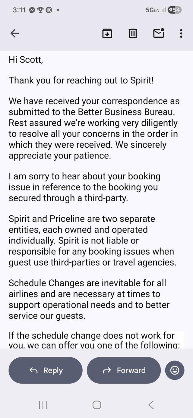 Spirit Airlines review by Scott Keegan